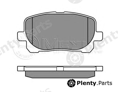  MEYLE part 0252383617 Brake Pad Set, disc brake