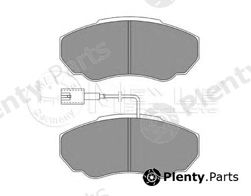  MEYLE part 0252391719/W (0252391719W) Brake Pad Set, disc brake