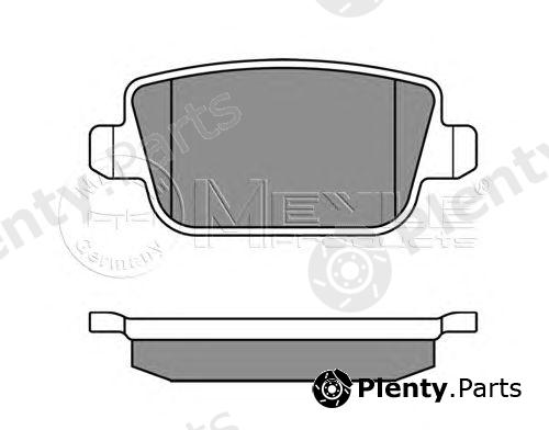  MEYLE part 0252453715 Brake Pad Set, disc brake