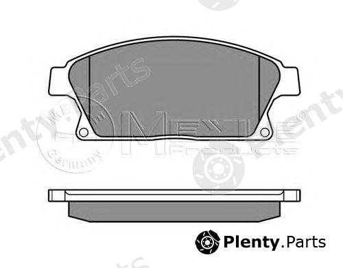 MEYLE part 0252503418/W (0252503418W) Brake Pad Set, disc brake