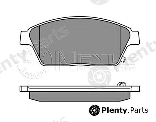  MEYLE part 0252503418/W (0252503418W) Brake Pad Set, disc brake