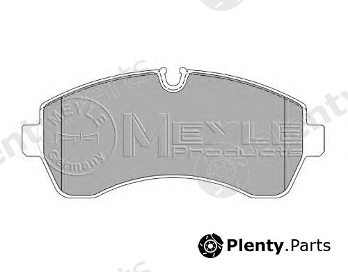  MEYLE part 0252920020 Brake Pad Set, disc brake