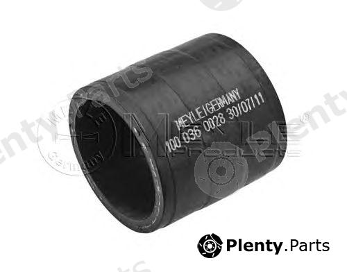  MEYLE part 1000360028 Charger Intake Hose