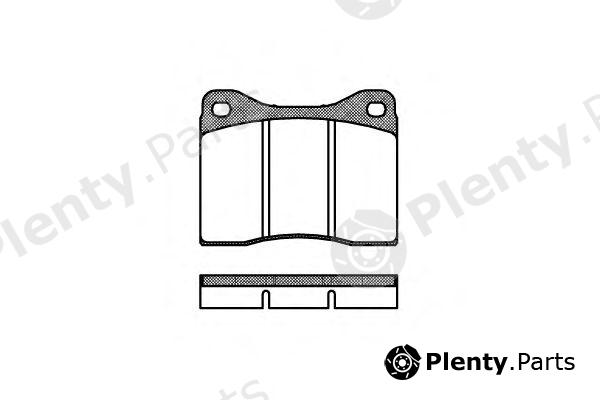  ROADHOUSE part 201100 Brake Pad Set, disc brake