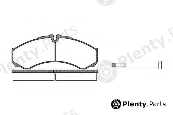  REMSA part 065100 Brake Pad Set, disc brake