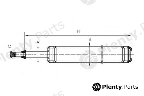  SCT Germany part Z8600 Shock Absorber