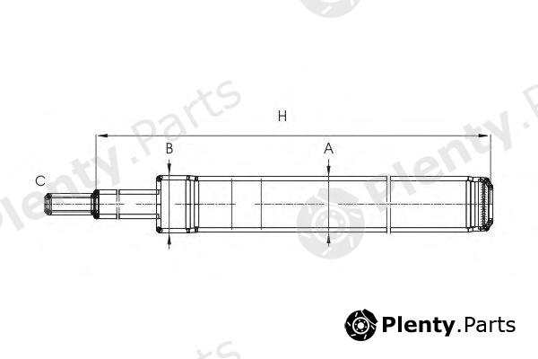  SCT Germany part Z8636 Shock Absorber