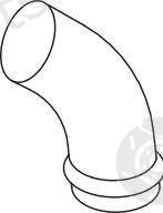  DINEX part 80273 Exhaust Pipe