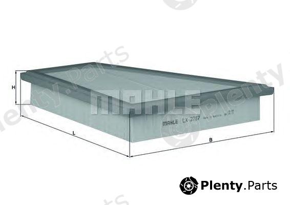  MAHLE ORIGINAL part LX2787 Air Filter