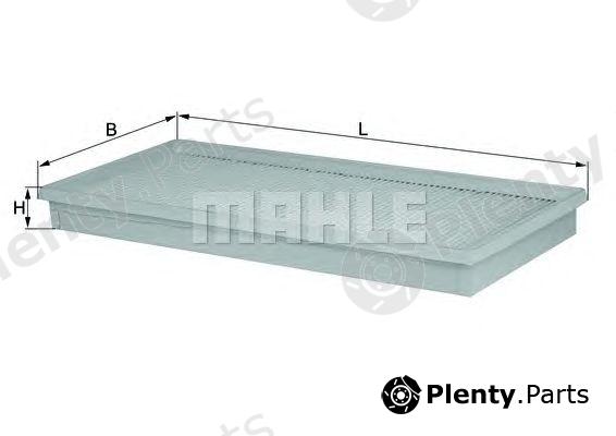  MAHLE ORIGINAL part LX1518 Air Filter