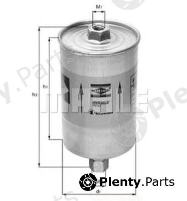  MAHLE ORIGINAL part KL184 Fuel filter