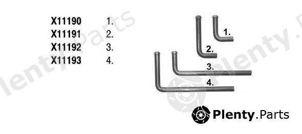  FENNO part X11192 Holder, exhaust pipe