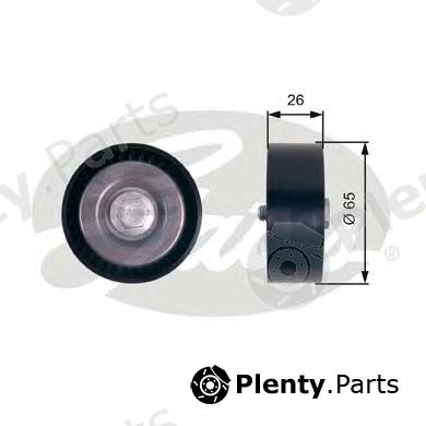  GATES part T36414 Deflection/Guide Pulley, v-ribbed belt