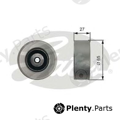  GATES part T36451 Deflection/Guide Pulley, v-ribbed belt