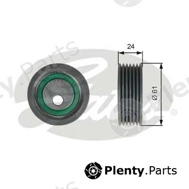  GATES part T39176 Tensioner Pulley, v-ribbed belt