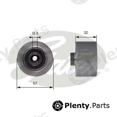  GATES part T42066 Deflection/Guide Pulley, timing belt