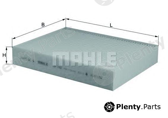  KNECHT part LA742 Filter, interior air