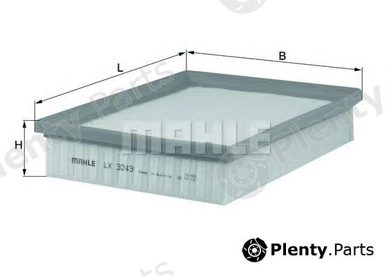  KNECHT part LX3243 Air Filter