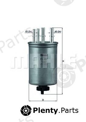  KNECHT part KL451 Fuel filter