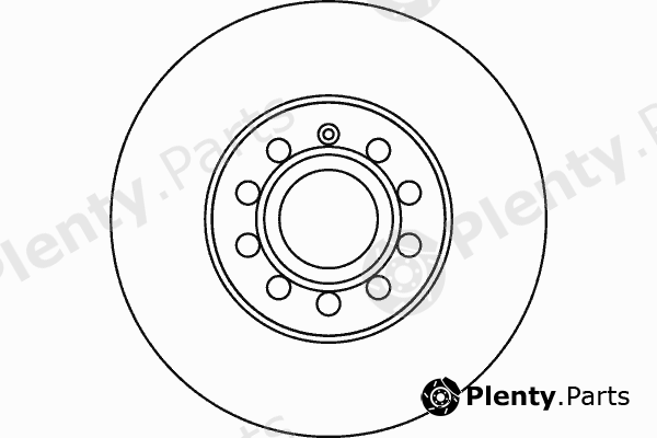  TEXTAR part 92120803 Brake Disc