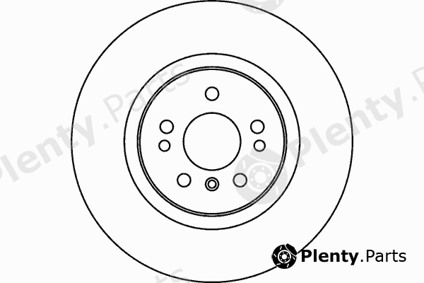  TEXTAR part 92150603 Brake Disc