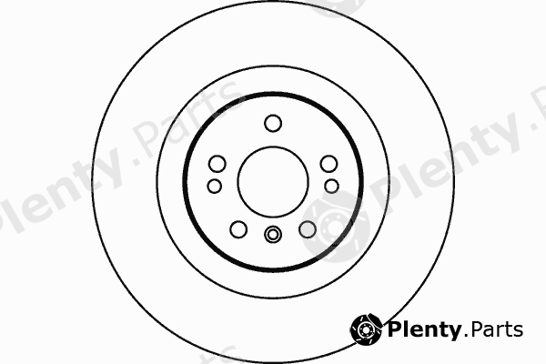  TEXTAR part 92150703 Brake Disc