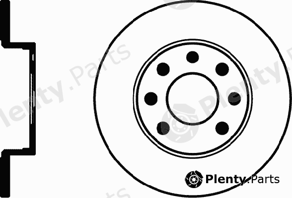  MINTEX part MDC199 Brake Disc