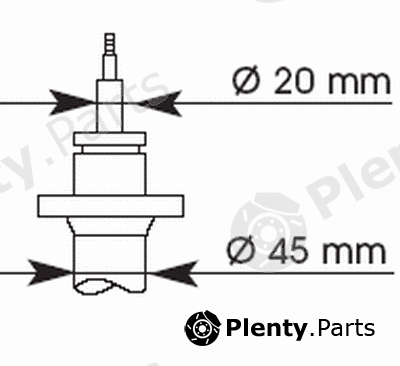  KYB part 373019 Shock Absorber