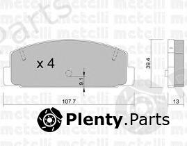  METELLI part 2203021 Brake Pad Set, disc brake