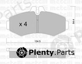  METELLI part 2205730 Brake Pad Set, disc brake
