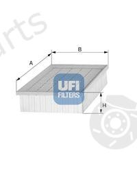  UFI part 3008500 Air Filter