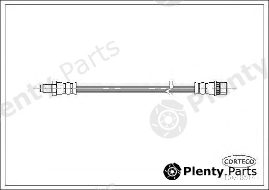  CORTECO part 19018514 Brake Hose