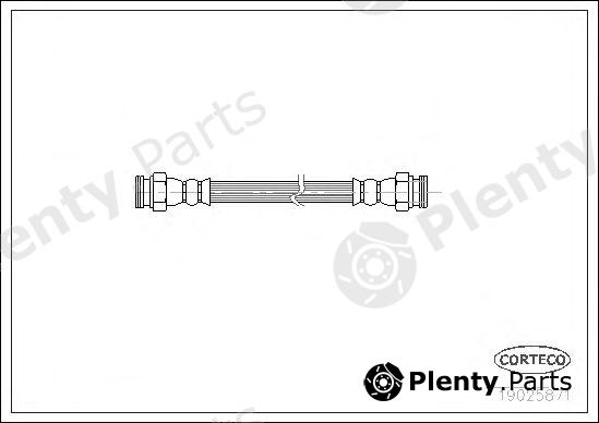  CORTECO part 19025871 Brake Hose