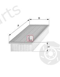  SOFIMA part S7800A Air Filter