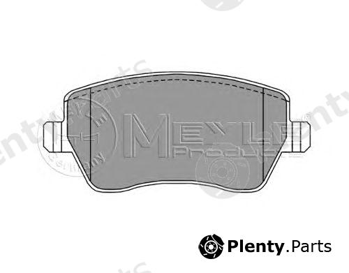  MEYLE part 0252397317 Brake Pad Set, disc brake
