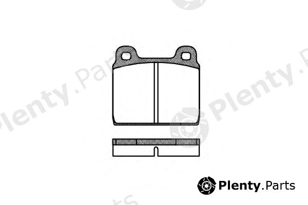  ROADHOUSE part 200200 Brake Pad Set, disc brake