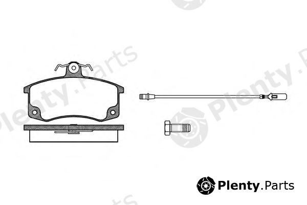  ROADHOUSE part 222102 Brake Pad Set, disc brake