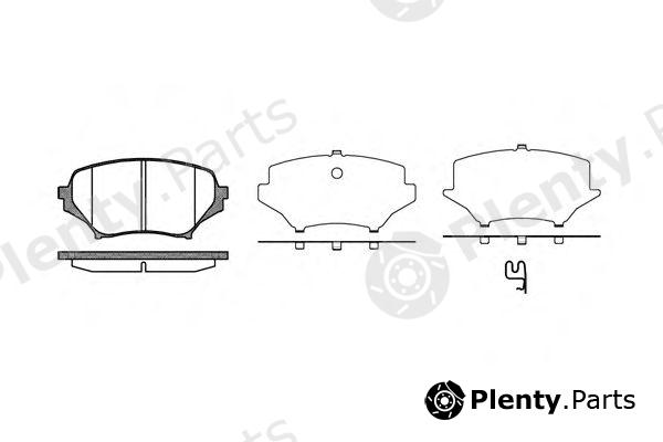  ROADHOUSE part 2118901 Brake Pad Set, disc brake