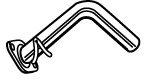  WALKER part 17330 Exhaust Pipe