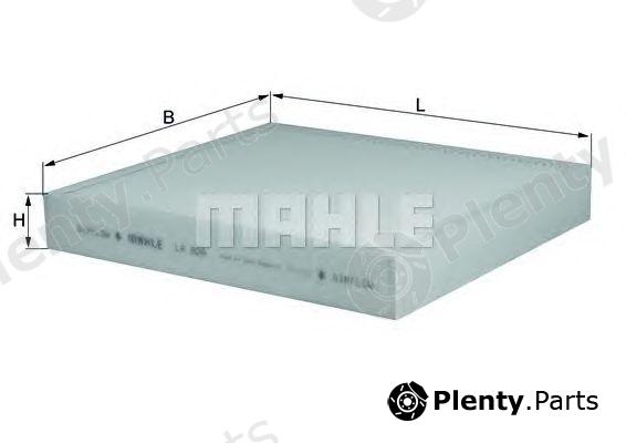  MAHLE ORIGINAL part LA809 Filter, interior air