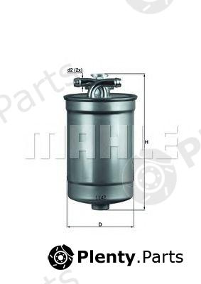  MAHLE ORIGINAL part KL554D Fuel filter