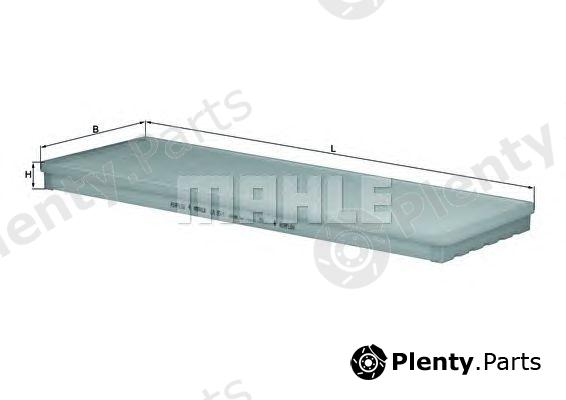  MAHLE ORIGINAL part LA55/1 (LA551) Filter, interior air