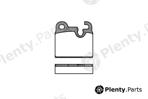  ROADHOUSE part 201600 Brake Pad Set, disc brake