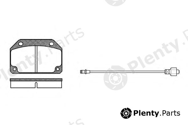  ROADHOUSE part 202702 Brake Pad Set, disc brake