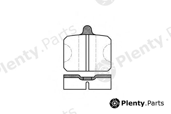  ROADHOUSE part 211800 Brake Pad Set, disc brake