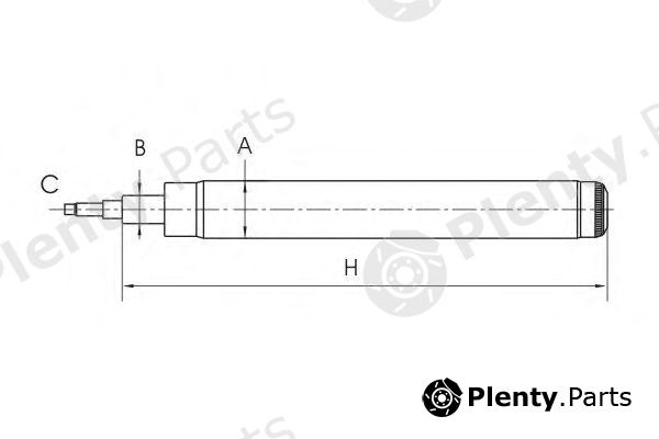  SCT Germany part Z8612 Shock Absorber
