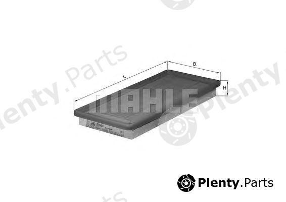  MAHLE ORIGINAL part LX261 Air Filter