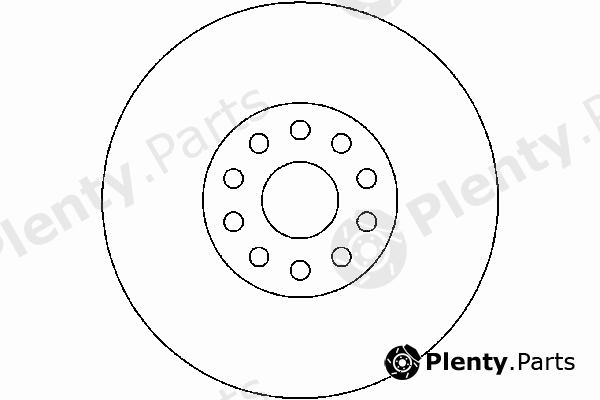  TEXTAR part 92115800 Brake Disc