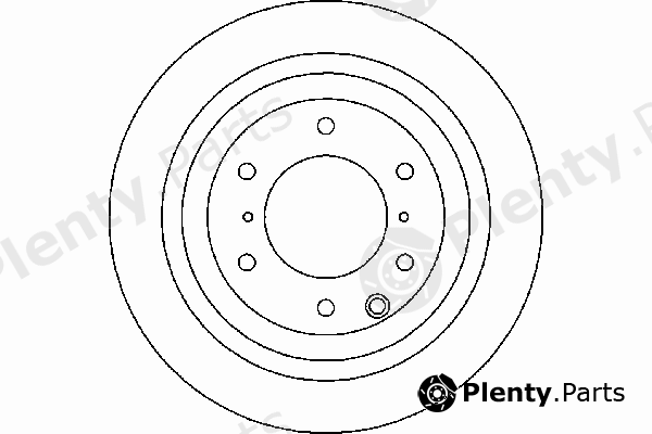  MINTEX part MDC2038 Brake Disc
