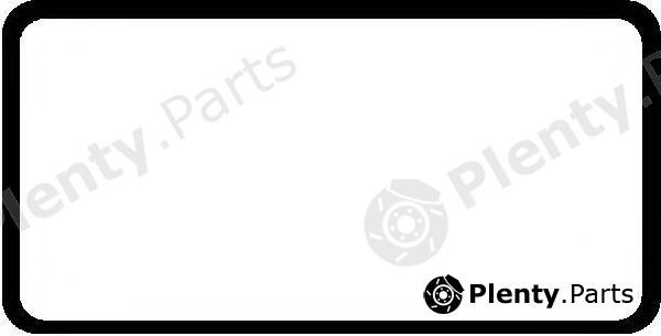  GLASER part X04583-01 (X0458301) Gasket, cylinder head cover
